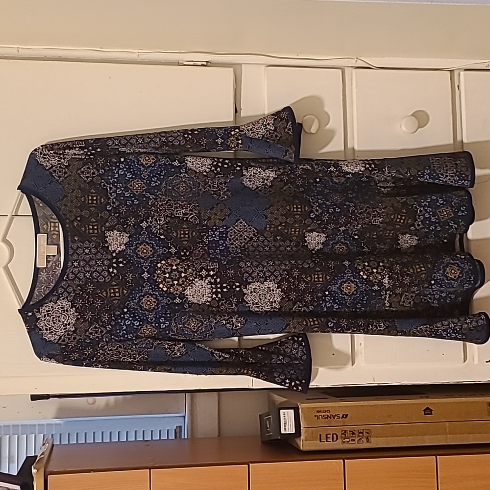 💥💥💥 HOT SALE Michael Kors Holiday Dress for Women, Size Medium, Multicolor